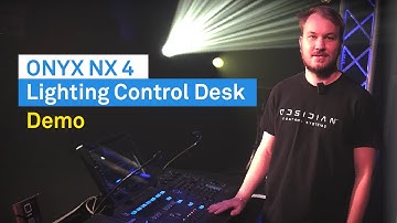 ONYX NX 4 Lighting Control Desk Demo in Johannesburg