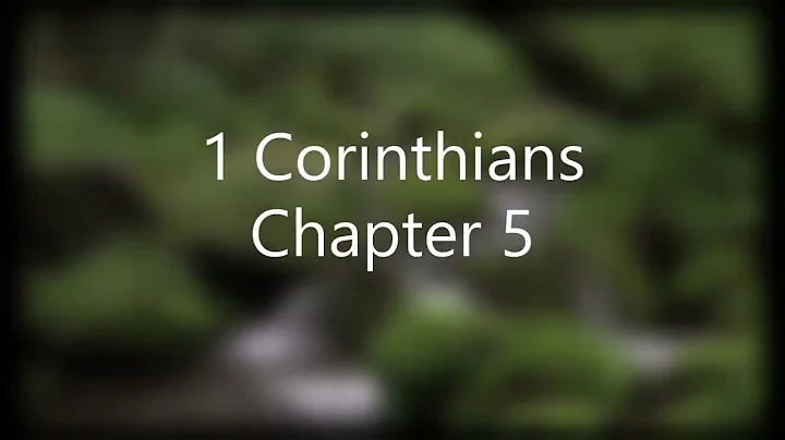 The Book of 1 Corinthians Chapter 5 - New King James Version (NKJV) - Audio Bible