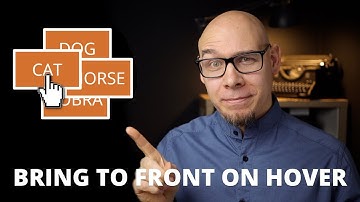 Bring to front on HOVER in Articulate Storyline