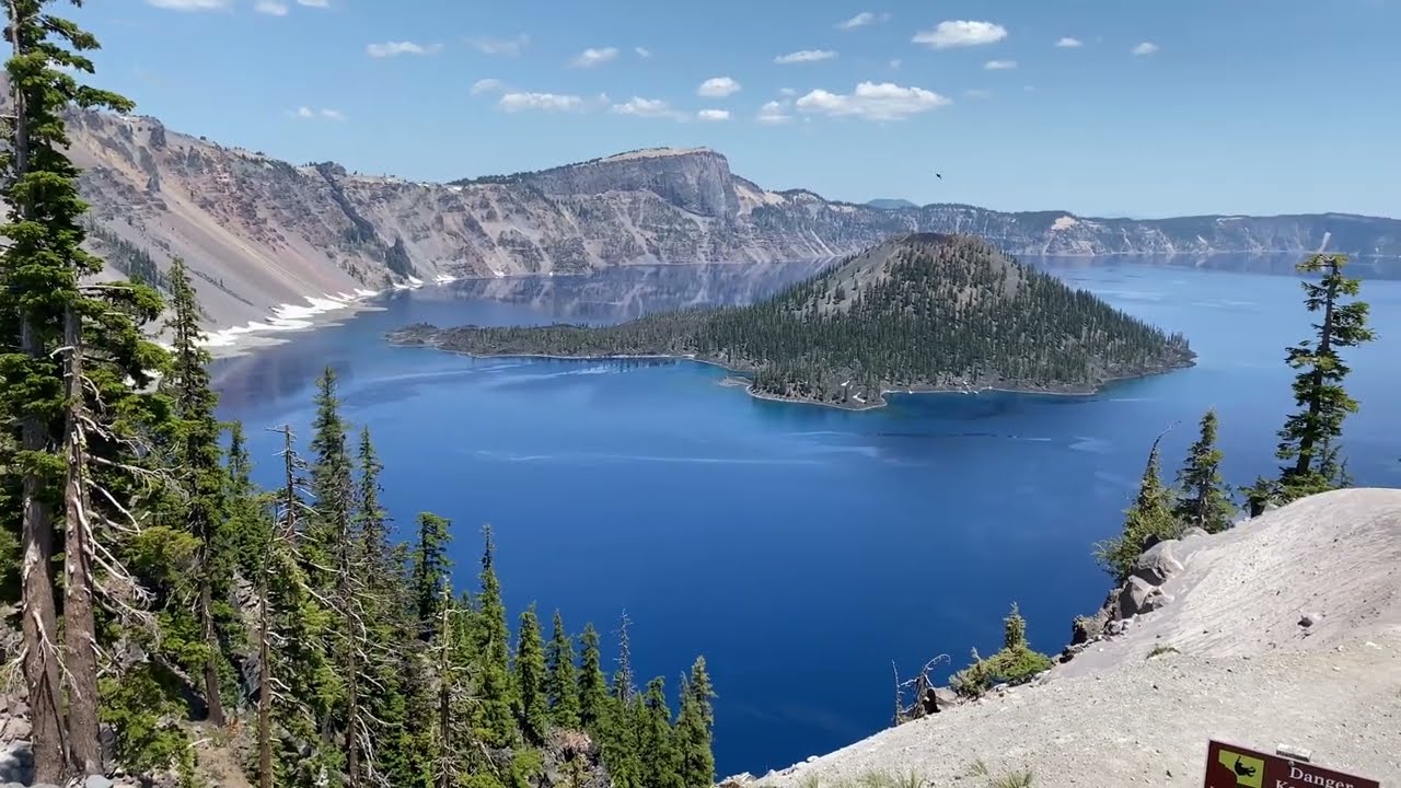 【Oregon】The View from Discovery Point ① @ Crater Lake NP in July 2023