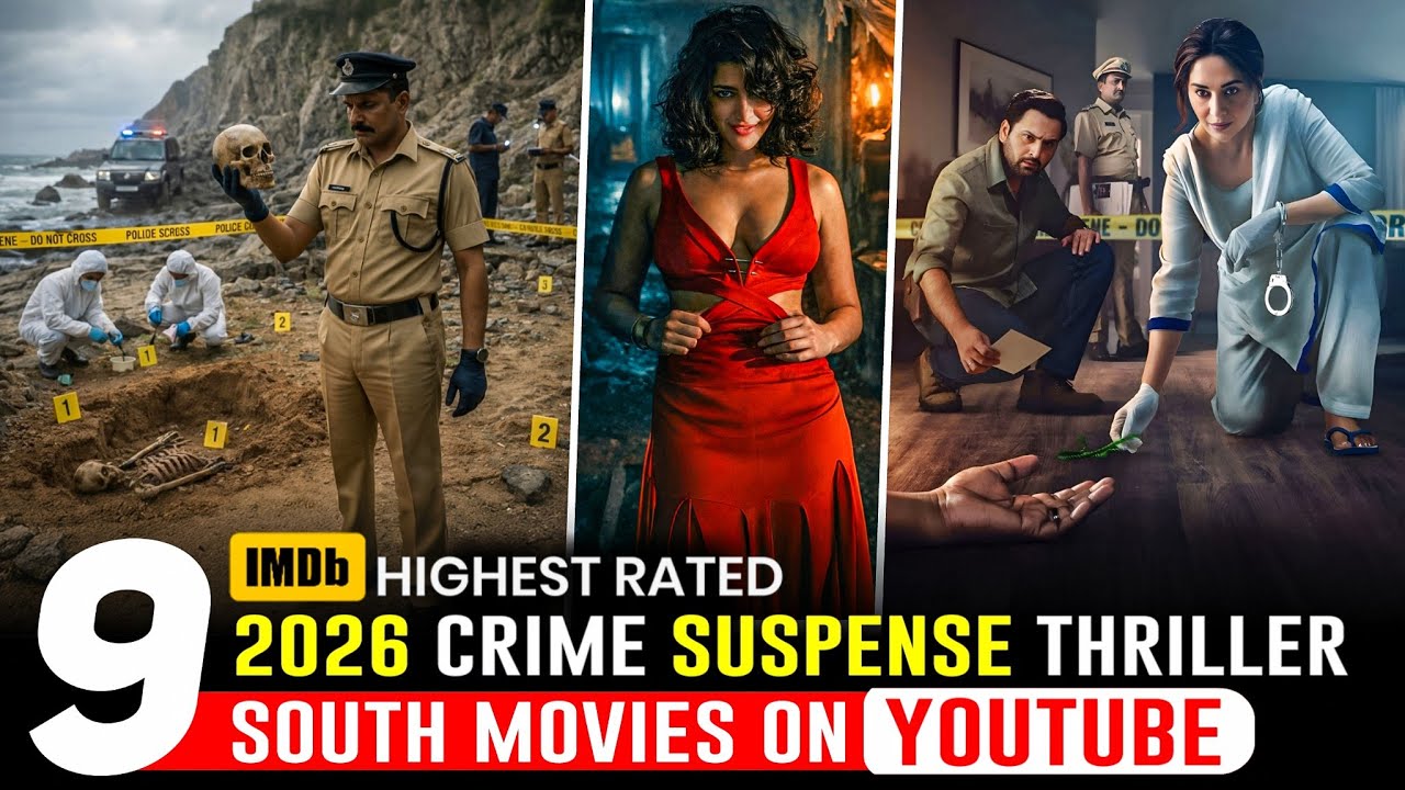 Top 9 New South Indian Suspense Thriller Movies in Hindi | 2026 South ...