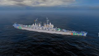 San Martín Tier 10 pan-american cruiser gameplay - World of Warships Blitz