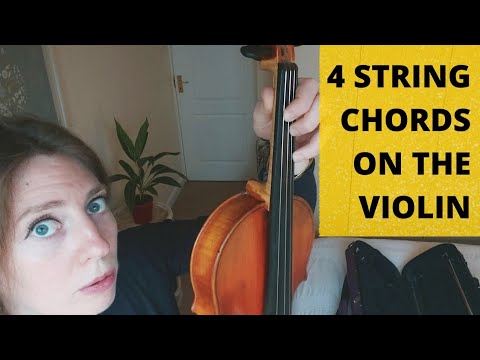 How to Play 4 String Chords on the Violin - YouTube
