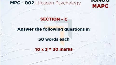 Lifespan Psychology - MPC002 - Assignment Motivator - 2020 - 2021