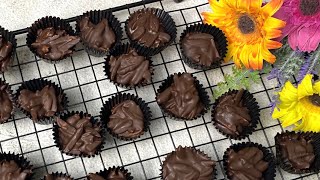Chocolate Almond Cluster Rangup dan Mudah | Kuih Badam Coklat Menggunakan Dua Bahan Sahaja