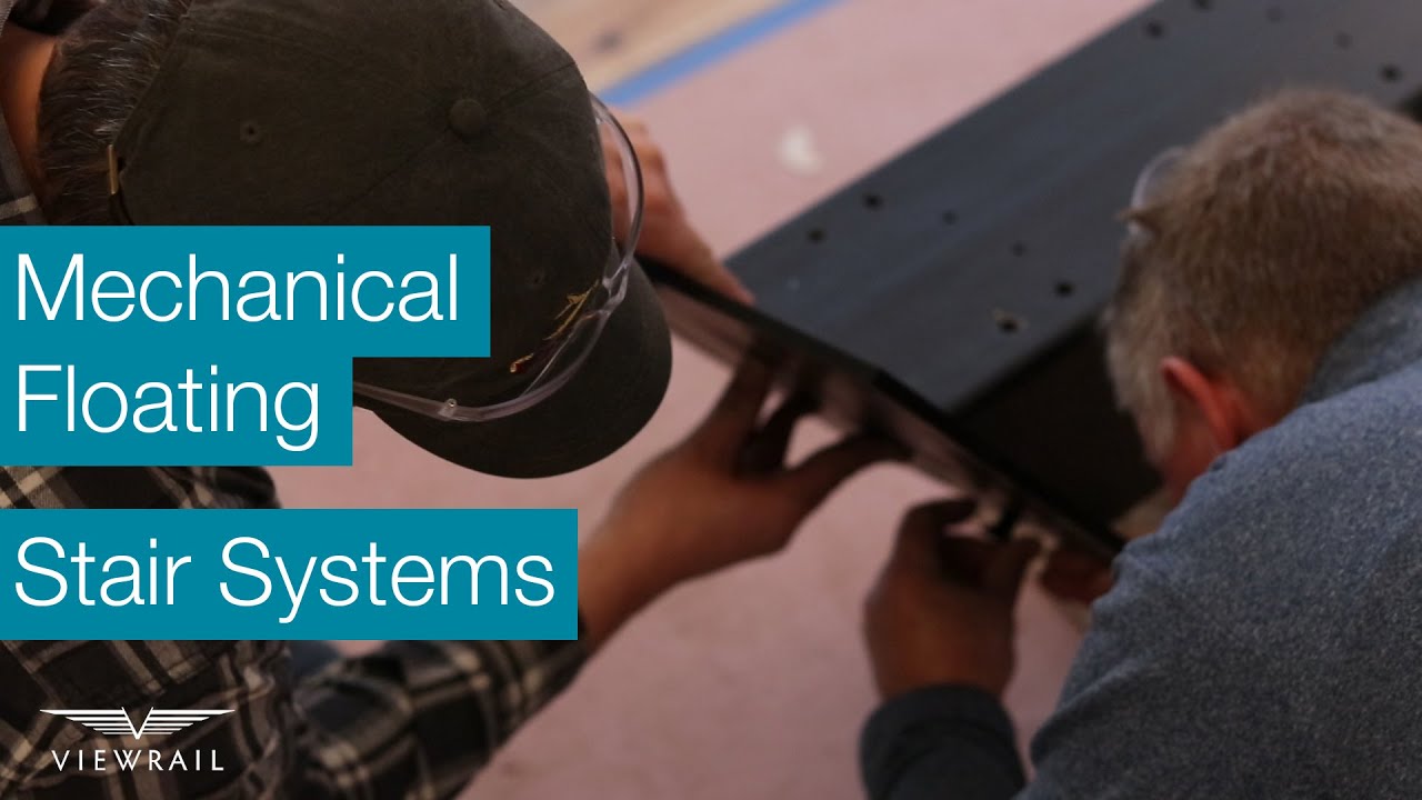 Mechanical Floating Stair Systems