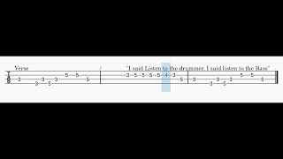 Musical Youth - Pass The Dutchie - Bassline Tab Bass Cover In The Comments