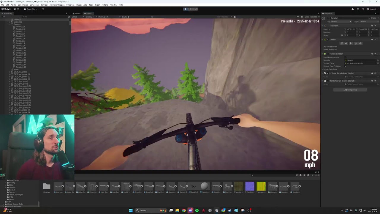 Making a New Trail in Cranked MTB Game