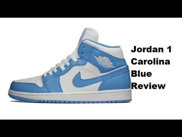 air jordan 1 mid carolina blue