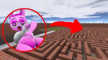 Sprunki Phase 3 Nextbots Chase me in Maze Gmod for Minecraft PE