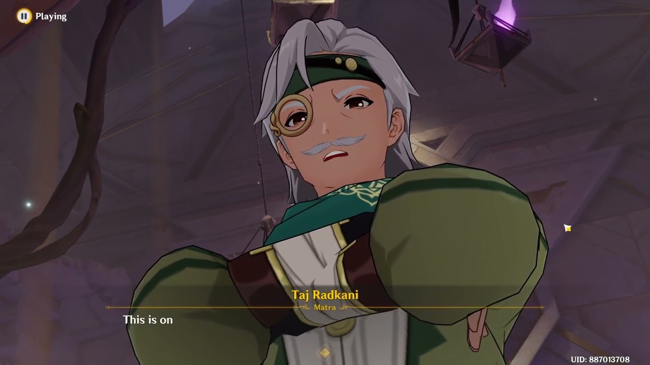 Genshin Sumeru - final battle with Taj Radkani