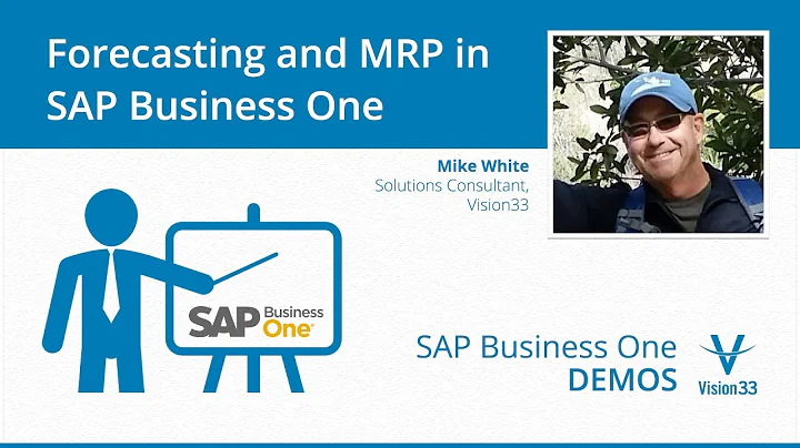 Forecasting and MRP in SAP Business One