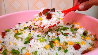 O Melhor Arroz De Festa Fácil De Fazer E Gostoso