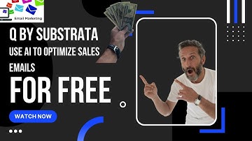 🔴Q by Substrata Use AI to optimize sales emails and close more B2B deals👇2month FREE👇