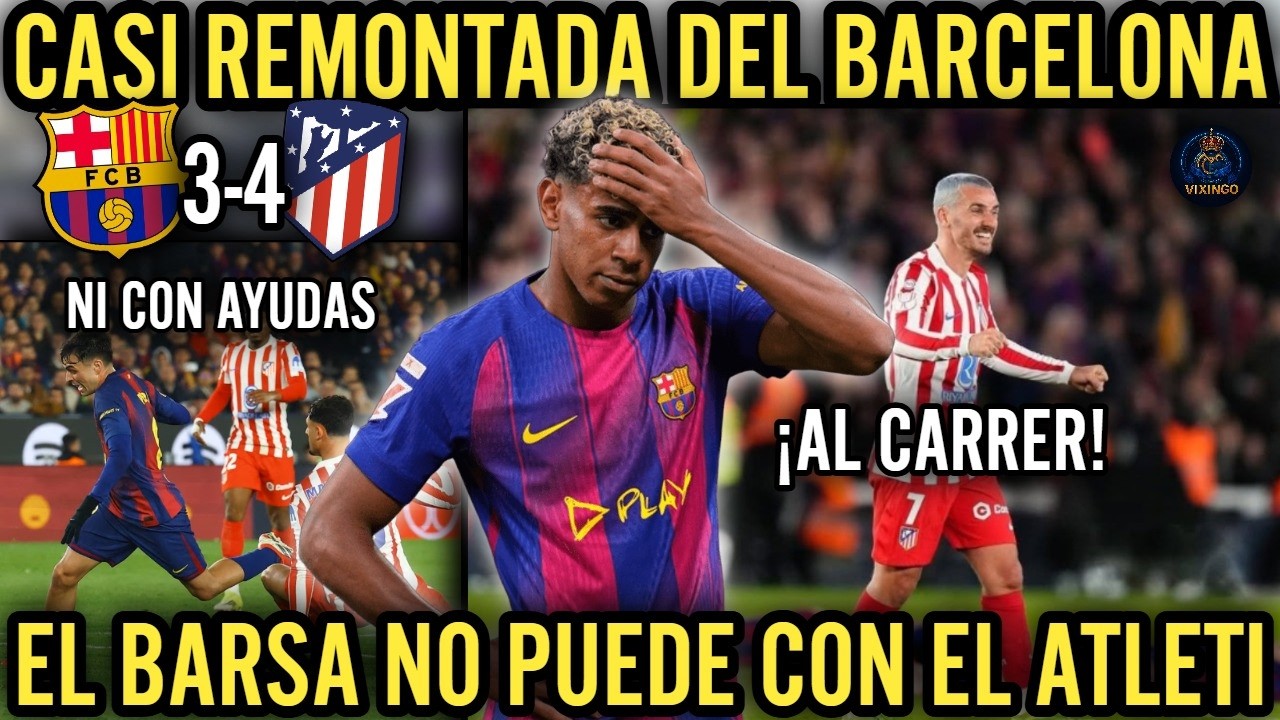 El ATLÉTICO DE MADRID a la FINAL de COPA tras un PARTIDO POLÉMICO ...