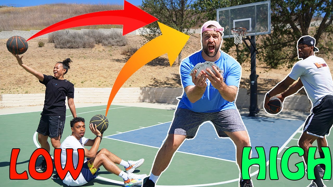 2v2 HIGH CARD BASKETBALL CHALLENGE w Chris Staple, Evin and Kookie