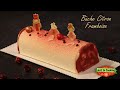 ❅ Recette de Bûche de Noël Citron Framboise ❅