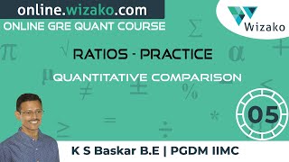 GRE Quant | Ratios - Quantitative Comparison | GRE Math Practice Questions