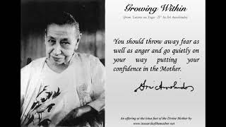 "Difficulties - Removal by The Divine Grace" - Words of "The Divine Mother"