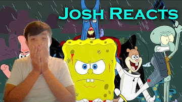 Josh React to Spongebob Zombie Attack 2-5