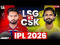 🔴CSK VS LSG MATCH 59  TATA IPL 2026 LIVE CRICKET 26 GAME GTG GAMING IS LIVE  | Cricket 26 Gameplay