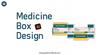 Create a Medicine Box Design Using Adobe Illustrator screenshot 4