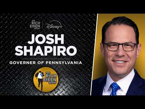 Pennsylvania Governor Josh Shapiro Talks NFL Draft, Eagles & More with Rich Eisen | Full Interview