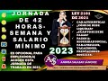 2023. JORNADA DE TRABAJO 42 HORAS_SEMANA COLOMBIA