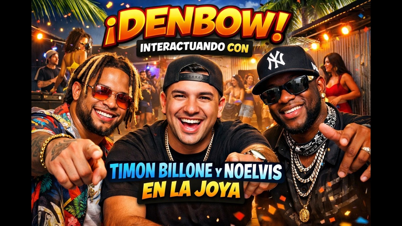 Interactuando Con Timón Billones y Noelvis Los Grandes Del Mambo en El Dembow en La Joya
