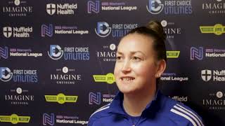 Hannah Cox on three points and a clean sheet against Portishead