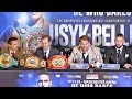 Oleksandr Usyk vs. Tony Bellew FULL PRESS CONFERENCE | Matchroom Boxing