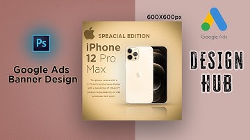How to Google Ads Banner Design for IOS | Photoshop CC tutorial