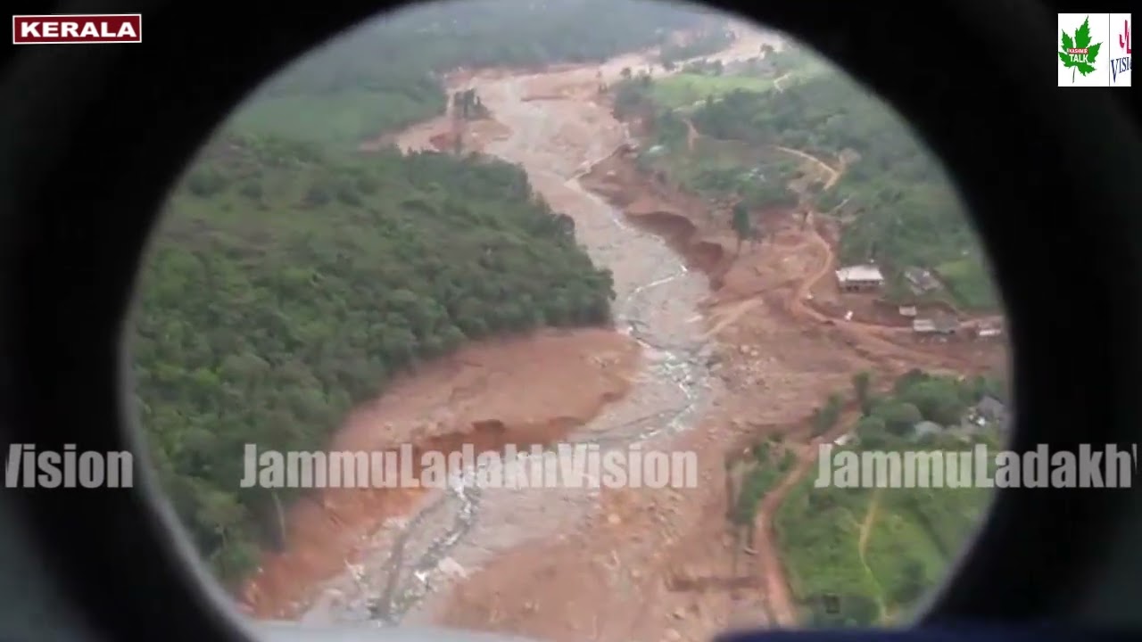 Kerala | PM NarendraModi conducts aerial survey of landslide-affected area in Wayanad