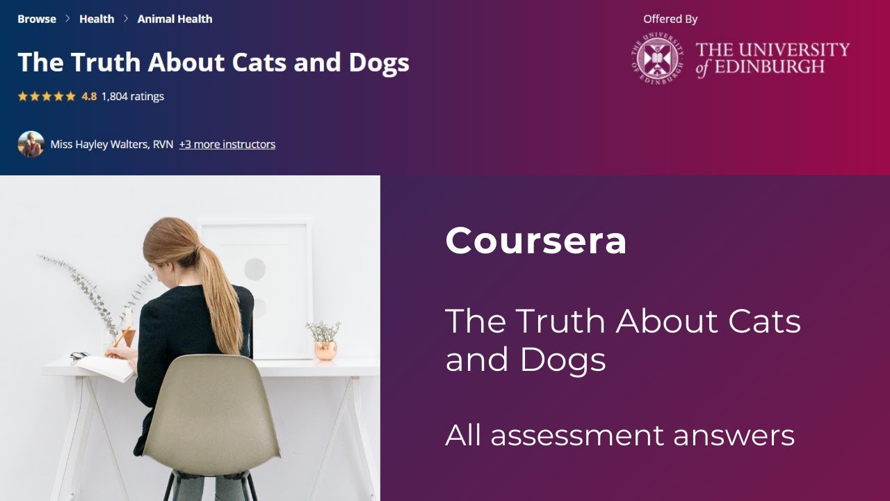 The Truth About Cats and Dogs Coursera Quiz Answers | All Assignment ...
