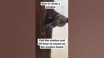 How to close a house window! Not aluminum #educationalvideo #howto #funnyvideo  #shorts #funny