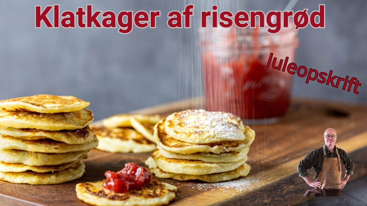Klatkager af Risengrød