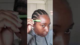 How to LAY YOUR EDGES | HACK WITH SOAP #shorts