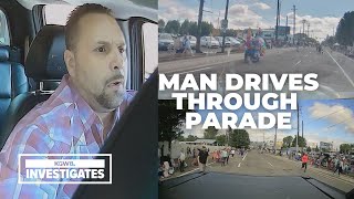 Extended dashcam video: Portland man plows through Grand Floral Parade barricades screenshot 4