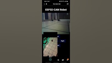ESP32 Cam Robot working with screen capture