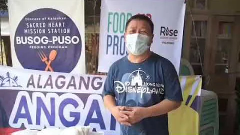 Message of thanks from Fr. Wilfredo Samson, Busog-...