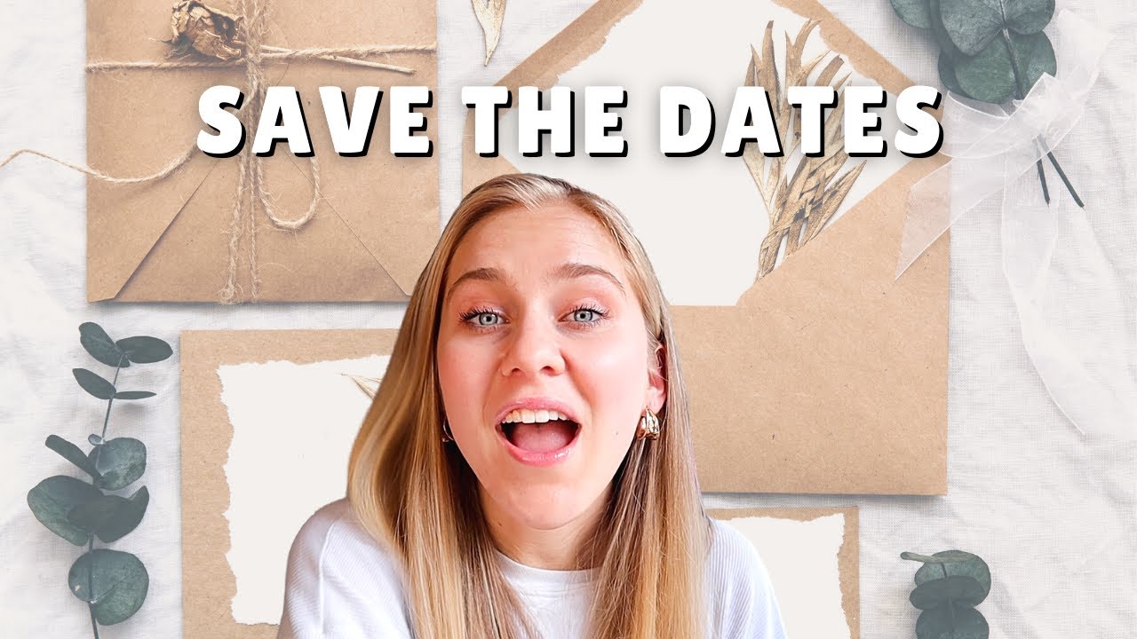 What Do You Need For Save The Dates? | My Save The Date Mistakes And What I Learned