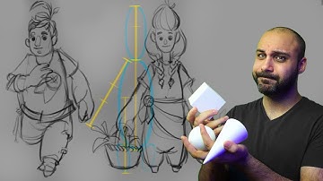 Pushing Stylized Proportions (clip from class #16)