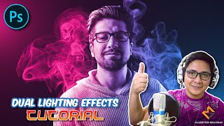 Adobe Photoshop How to make Dual Lighting Effects