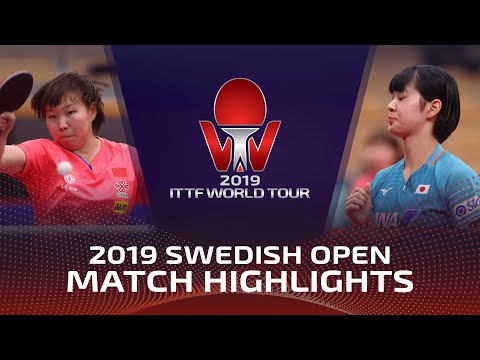 Zhu Yuling vs Miyu Nagasaki | 2019 ITTF Swedish Open Highlights (R32)