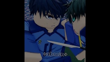 isagi sae and rin special cutscene interaction #bluelock #edit #manga #azurelatch #blr #roblox