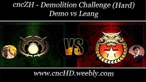 [C&C Zero Hour Challenge] - Demo vs Leang (8) - [Hard]