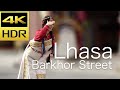 Lhasa, around the Barkhor Street, long take 4K HDR Tibet
