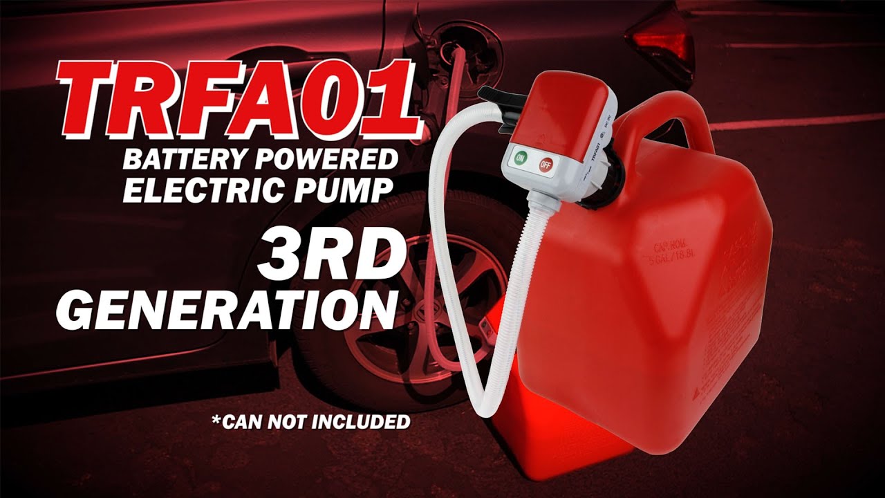 TERA PUMP 3RD GENERATION TRFA01 Battery Powered Fuel Transfer