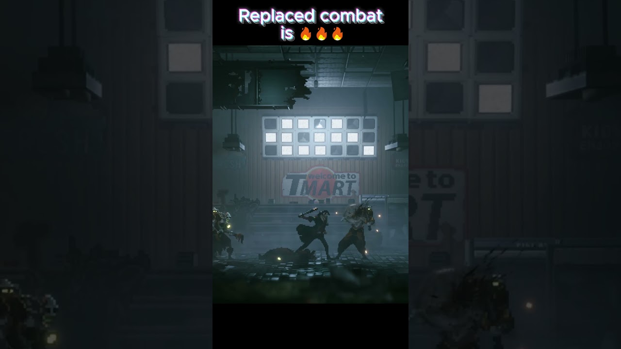 REPLACED Combat Looks INSANE 🔥 | Brutal Cyberpunk Gameplay #shorts