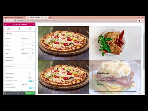 Blog Frame Animation Elementor Widget. WordPress Elementor Addons. Elementor Bootstrap Components.